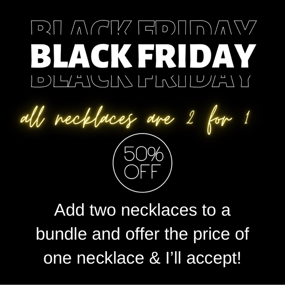 BLACK FRIDAY SALE! The perfect gift! 🖤